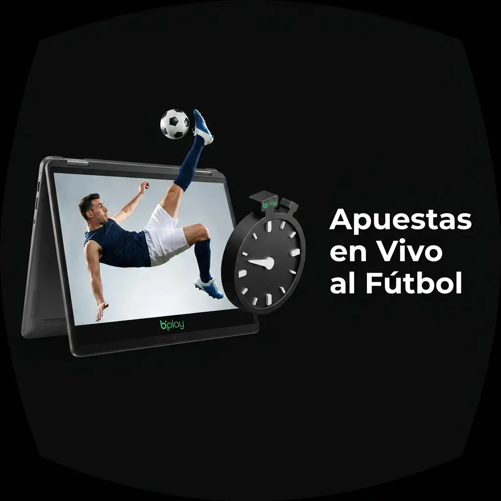 Apuestas en vivo al fútbol en Bplay con cuotas actualizadas, estadísticas y tracker del partido en tiempo real
